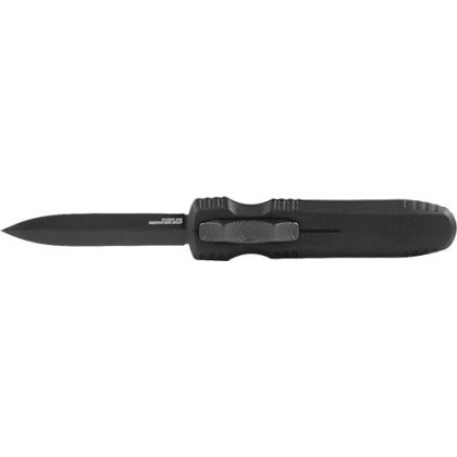 Sog Knife Pentagon Otf - Blackout 3.79" Dbl Edge Blade