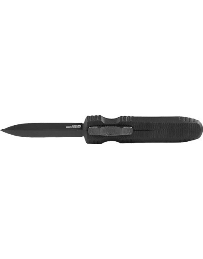 Sog Knife Pentagon Otf - Blackout 3.79" Dbl Edge Blade