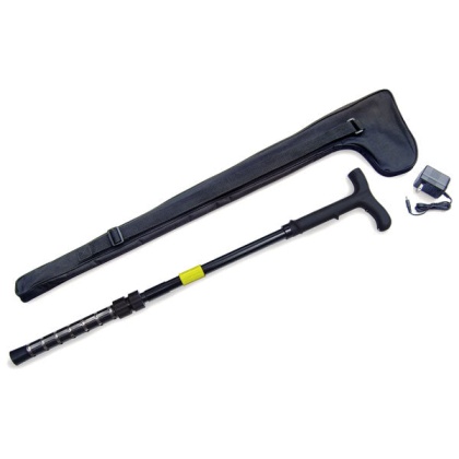 Psp Zap Stun Cane W- Led Light - Adj 32-36" 1000000 Volts