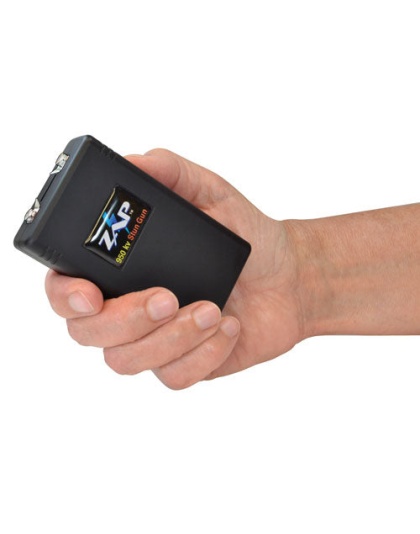 Psp Zap Stun Gun Black 950000 - Red Led On-off Indicator