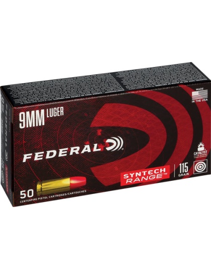Fed Ammo Ae 9mm Luger 115gr. - Synthetic Jacket Tsj 50-pack