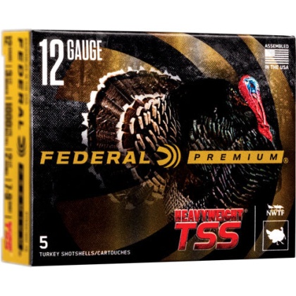 Fed Ammo Heavyweight Tss 12ga. - 3" 2oz. #7#9 5-pack