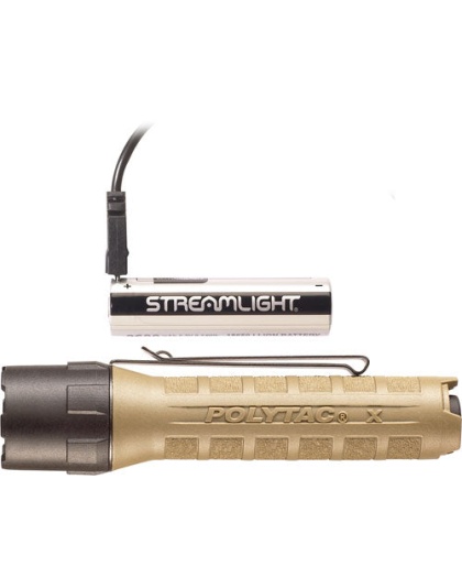 Streamlight Poly-tac X Usb - Light White Led Coyote Brown