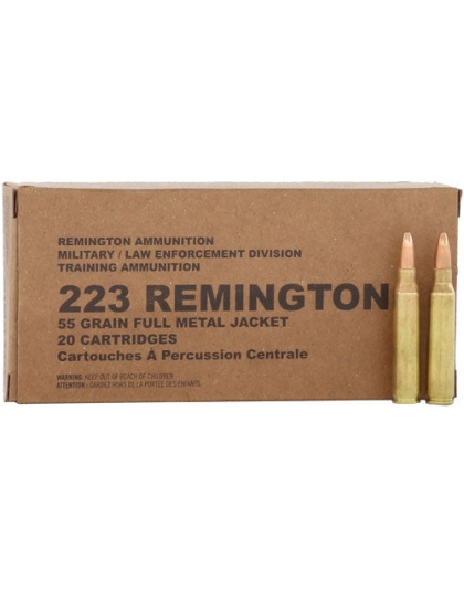 Rem Ammo .223 Rem 55gr. Fmj - 20-pack