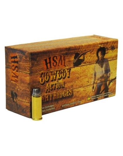 Hsm Cowboy Ammo .45 Long Colt - 200gr. Lead Rnfp-hard 50-pack