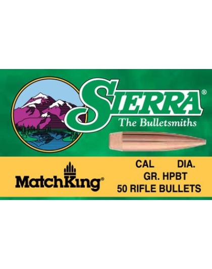 Sierra Bullets 6mm .243 - 107gr Hp-bt Match 100ct