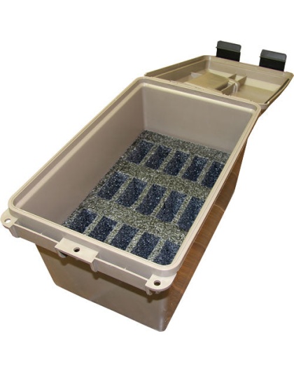 Mtm Tactical Magazine Can - Dark Earth Holds 15 Ar-15 Mags