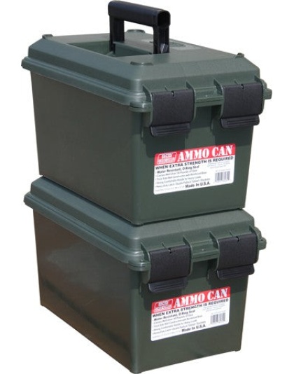 Mtm Ammo Can Forest Green - Lockable