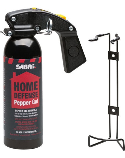 Sabre Red Pepper Gel Home Unit - W-wall Bracket 25' Range 364gr