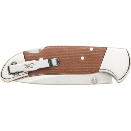 Bg Knife Guide Series Folder - 3.38" Blade Micarta Hndle Box