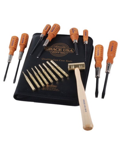 Grace Usa Gun Care Tool Kit - Set Of 17 Tools