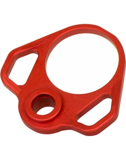 Odin Ambi-sling-qd Plate Red - For Ar-15 Pistol Buffer Tubes