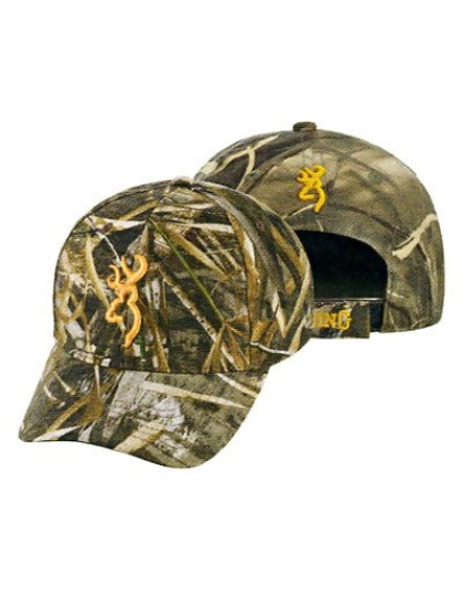 Bg Rimfire Cap Buck Mark Logo - Rtm5 Hook And Loop Back