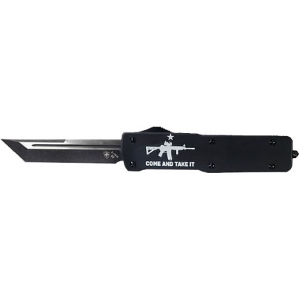 Templar Knife Slim Zinc Otf - Come & Take It Ar 3.5" D2 Tnto