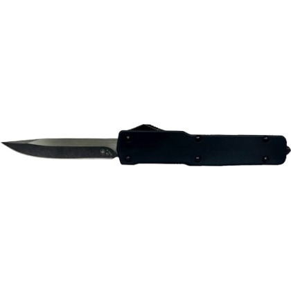 Templar Knife Slim Zing Otf - Black Rubber 3.5" D2 Blk Tanto
