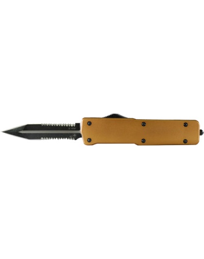 Templar Knife Large Otf Bronze - 3.5" Black Dagger Aluminum Hnd