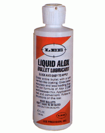 Lee Liquid Alox Bullet Lube - 4 Oz.