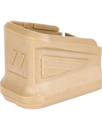 Zev Bpad-g17-5-fde +5 Basepad - Glock 9mm & .40 Magazine Fde
