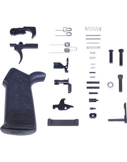 Guntec Complete Lower Parts - Kit Ar10 W- Ergonomic Grip