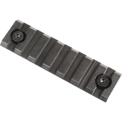 Guntec Removable Accy Rail - 3" Keymod Black