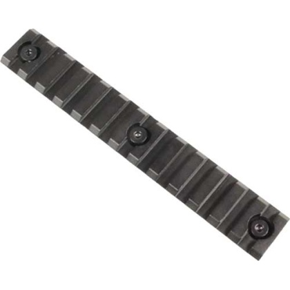 Guntec Removable Accy Rail - 5" Keymod Black