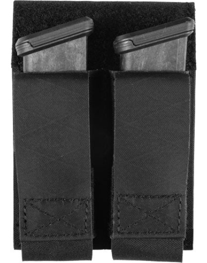 Grey Ghost Double Pistol Magna - Mag Pouch Laminate Black