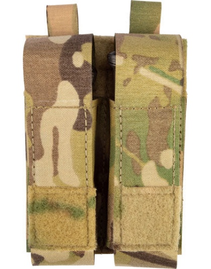 Grey Ghost Double Pistol Magna - Mag Pouch Laminate Multicam