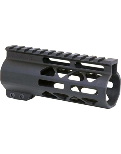 Guntec Air-lok Handguard - 5" M-lok Black