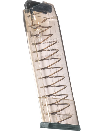 Ets Magazine Glock 21 .45acp - 18rd Trans Fits 21-30-41