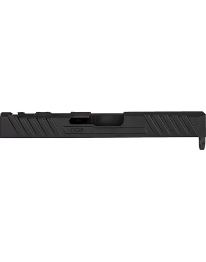 Grey Ghost Prec Glock 19 Slide - Gen 4 V3 W-pro Cut Black