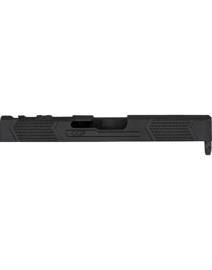 Grey Ghost Prec Glock 19 Slide - Gen 4 V4 W-pro Cut Black