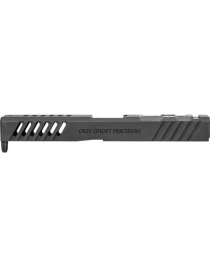 Grey Ghost Prec Glock 26 Slide - Gen 4 V1 W-pro Cut Black