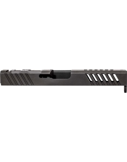 Grey Ghost Prec Glock 26 Slide - Gen 4 V1 W-pro Cut Black
