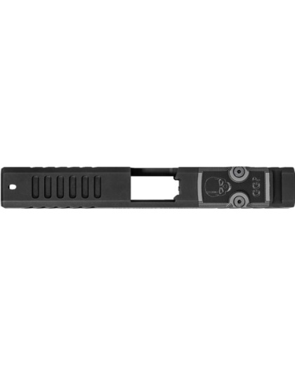 Grey Ghost Prec Glock 26 Slide - Gen 4 V1 W-pro Cut Black