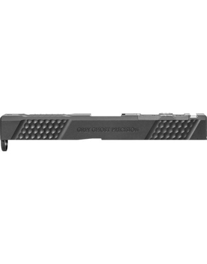 Grey Ghost Prec Glock 17 Slide - Gen 5 V2 W-pro Cut Black<