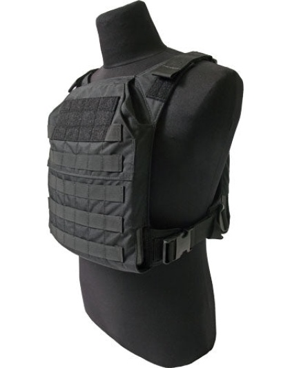 Grey Ghost Gear Minimalist - Plate Carrier Black