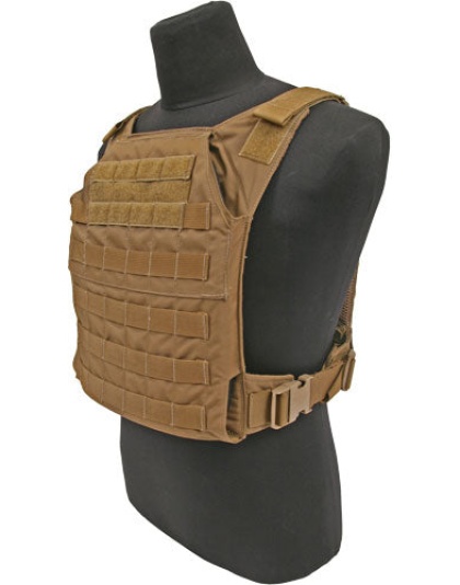 Grey Ghost Gear Minimalist - Plate Carrier Coyote Brown