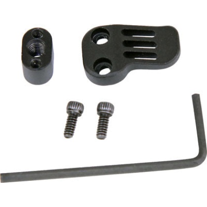 Guntec Ar Extended Mag Catch - Paddle Release Black