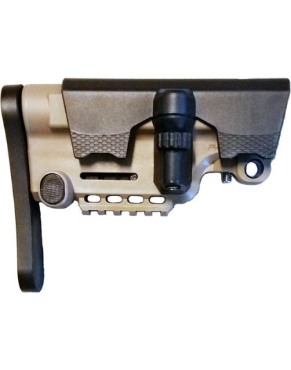 Ab Arms Stock Urban Sniper - Mil-spec-commerical Ar15 Fde