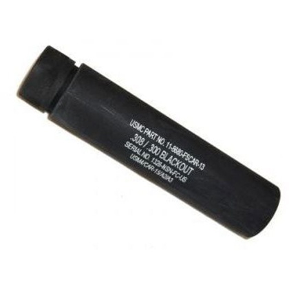 Guntec Ar308 Fake Suppressor - 5.5" 5-8x24 Threads Black