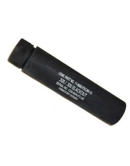 Guntec Ar308 Fake Suppressor - 5.5" 5-8x24 Threads Black