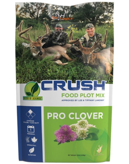 Ani-logics Crush Pro Clover - Blend 2lb Bag 1-4 Acre