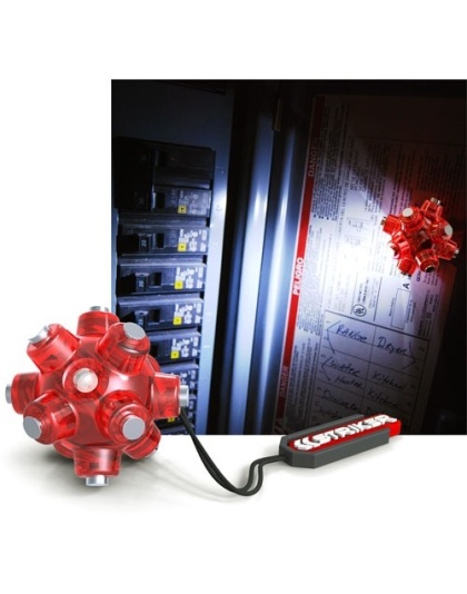 Striker Magnetic Light Mine - W- 12 Spot Magnets 10 Lumens