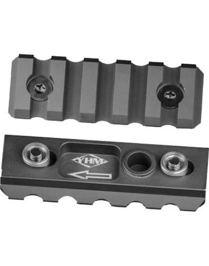 Yhm Rail Section Keymod To - Picatinny 5-slot