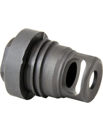 Yhm Mini Qd Muzzle Brake - 7.62mm For 5-8x24 Threads