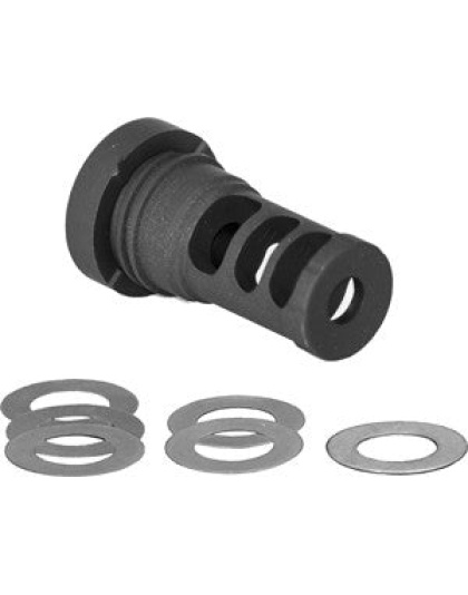Yhm Qd Muzzle Brake Assembly - 5.56mm For 1-2x28 Threads