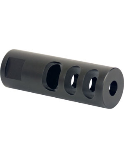 Yhm Low Profile Muzzle Brake - 5.56mm For 1-2x28 Threads
