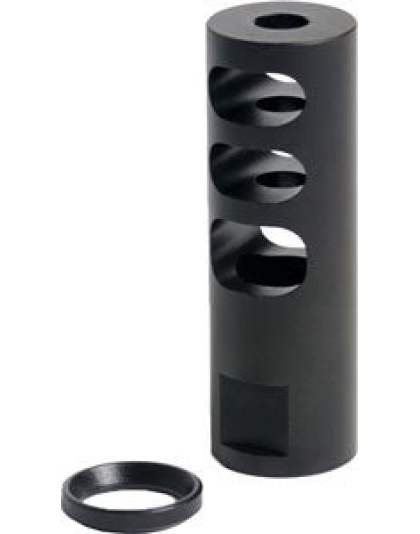 Yhm Low Profile Muzzle Brake - 5.56mm For 1-2x28 Threads