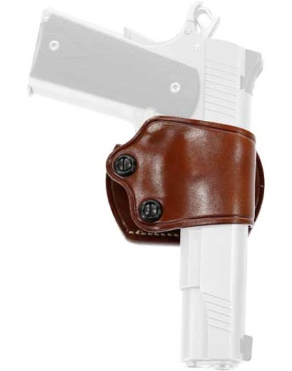 Galco Yaqui Belt Slide Holster - Rh 1911's Up To 5" Tan