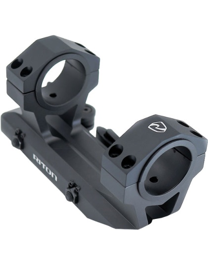 Riton Quick Detach Scope Mount - For 30mm And 1" Tube Black